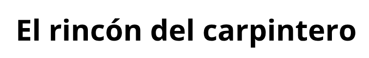 The Carpenter's Corner